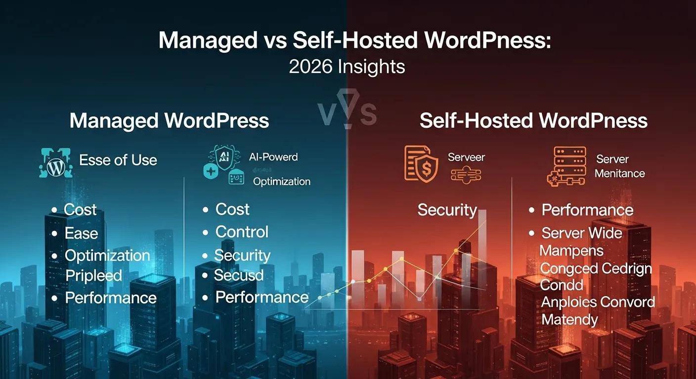Managed vs Self-Hosted WordPress: 2026 Insights